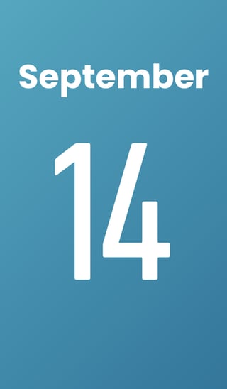 September 14